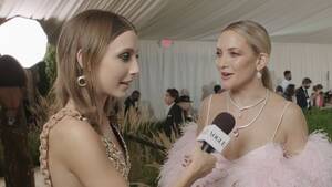 Kate Hudson Xxx Porn - Watch Kate Hudson's Perfectly Pink Met Gala Entrance | Met Gala | Vogue