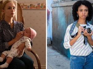 Annasophia Robb Lesbian Porn - AnnaSophia Robb, Tiffany Boone on Playing Young Elena & Mia on Little Fires  Everywhere