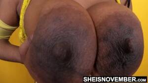 big ebony boobs close up - Shaking My Gigantic Ebony Teen Boobs Close Up During Photo Session,  Msnovember Large Nipples & Areola Udders on Sheisnovember - Free Porn  Videos - YouPorn