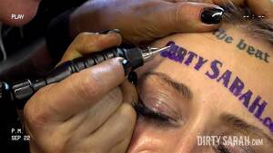 Dirty Tattoo Porn - Watch forehead tattoo - Dirtysarah, Dirty Sarah, Humiliation Porn -  SpankBang