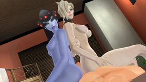 double buttjob - ... Overwatch - Double Buttjob Lewd FRAGGY HentaiGirl vr porn video  vrporn.com virtual reality