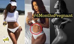 6 months pregnant nude - Six Months Pregnant Model Sarah Stage Shows off Six-Pack Abs in Series of  Bikini and Naked Pictures, Raises Eyebrows! | India.com