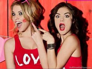 Lucy Hale Ashley Benson Porn - Ashley Benson(Hannah Marin), Lucy Hale(Aria Montgomery) - Pretty Little  Liars