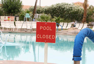 Most Disgusting Pool Porn - Chlorine shocks can kill all the germs, but they don't happen very often  because the pool has to be shut down.