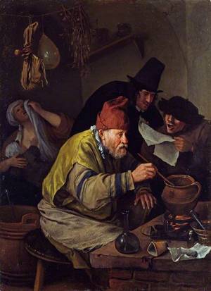 Dutch 18th Century Porn - The Athenaeum - The Village Alchemist (Jan Steen - )