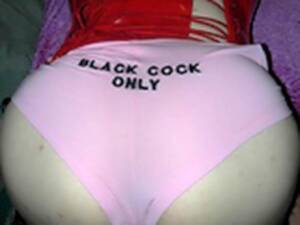 black cocks interracial panties - Dressed proper for Black Cock - Amateur Interracial Porn