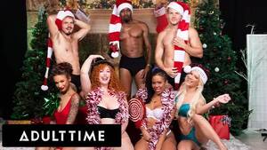 insane orgies - INSANE CHRISTMAS ORGY! With Lauren Phillips, Kira Noir, Kenna James, and  April Olsen - XXXi.PORN Video