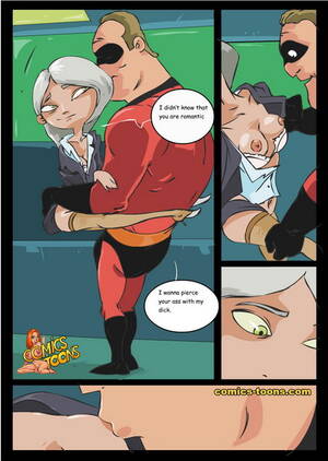 Mirage Incredibles Cartoon Porn Comics - Rule 34 - 1boy 1girls comic disney mirage (the incredibles) mr. incredible  nipples pixar robert parr straight hair superhero the incredibles | 240701