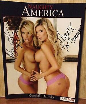 Kendall - KENDALL BROOKS NAUGHTY AMERICA ADULT PORN STAR PORNSTAR SIGNED 8x10 PHOTO  AVN | eBay