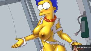 extreme cartoon porn simpsons - Los Simpson Porno Naked Marge Searching For Big Cock | Hot-Cartoon.com