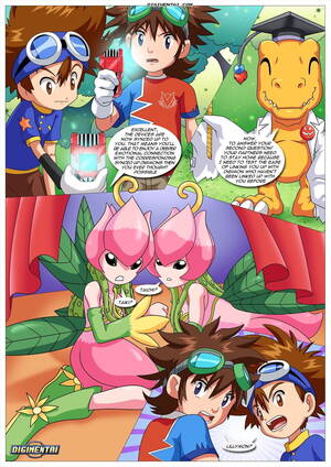 Digimon Hentai Comic Porn - Digimon- Digtal Lovero â€“ Palcomix - Hentai Comics