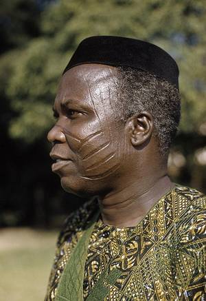 Nigerian Tribe Porn - Africa | Samuel Ladoke Akintola, Premier of Western Region. Lagos, Nigeria.  1959