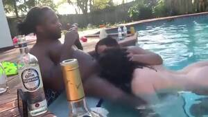 interracial wife pool - Interracial Summer Pool Party Orgy with Big Black Cocks | AREA51.PORN