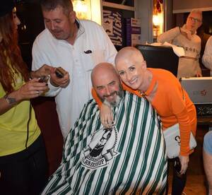 Forced Headshave Porn - Wexford beard and head shave night raises over â‚¬30,000 for the Hope Centre  | Independent.ie