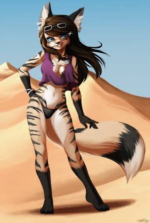 Fennec Fox Furry Porn Animated - This is the beautiful work of Pollo-Chan. In The Desert Sun by Pollo Chan