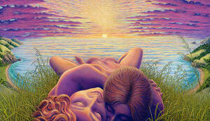 Nature Porn Art - Sex & Nature, Evocative Paintings by Mark Henson - Culture Collective