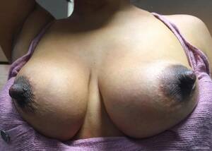 dark nipple fetish - Sexy Latina Nipples about to burst! Yummy Porn Photo Pics