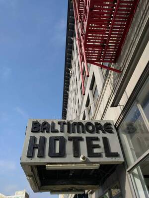 Alexandria Porn Hodel - The Baltimore Hotel, Empty No More | Esotouric