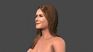 Jennifer Aniston Monster Porn - movie actress jennifer aniston -rigged 3d character 3D Model in Woman  3DExport