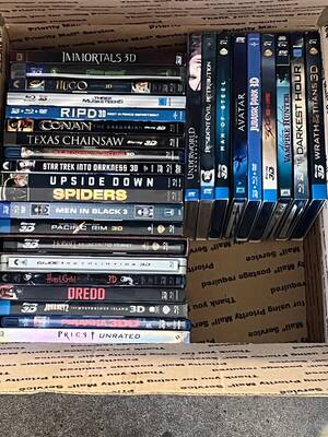 3d Vampire Porn Dvd - Lot of 37 3D Blu-ray movies in the original case ADULT OWNED & a wide  variety! | eBay