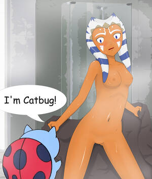 Bravest Girl In Porn - Rule 34 - 1boy 1girls ahsoka tano alien alien girl background bathroom blue  body blue eyes blush bravest warriors breasts catbug caught clone wars  crossover duo embarrassed eyes female first porn of