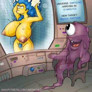 big breast porn alien - The Simpsons- Universe Hopping Alien - Big Boobs porn comics | dashbook.ru