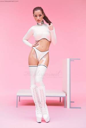 clear latex babe - Latex PerlaTiana Catsuit of Gia Felino made by Fantastic Rubber. Material:  latexâ€¦