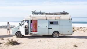 baja beach nudist couples camping - What it's really like to travel the world in a camper van | CNN