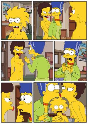 Lisa Simpsons Lesbian Porn Comics - Marge and Lisa Simpsons go Lesbian - The Simpsons - KingComiX.com