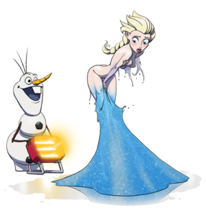 cartoon elsa nude - Rule 34 - 1boy 1girls areolae breasts color disappearing clothes disney elsa  (frozen) embarrassed embarrassed nude female erect nipples female frozen  (film) funny gao23 humiliation looking at pussy lost clothes male melting