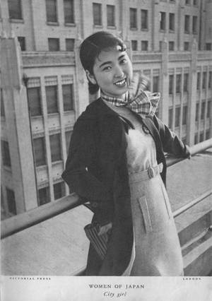 1940s Jap - Women of Japan - City Girl Lilliput Magazine March 1940