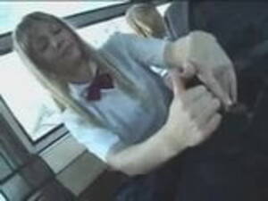 cute blonde gives handjob public - Cute Blonde Gives Handjob On Public Bus | xHamster