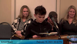 Library Meeting Porn - Knox Zajac reads aloud from 'pornographic' book at school board meeting