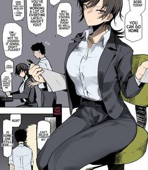 lady office - Nebusoku OL Onee-san | The Sleep Deprived Office Lady [Colorized] comic porn  | HD Porn Comics