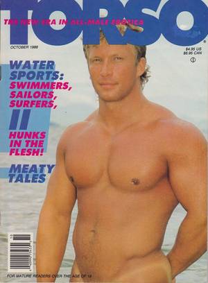 Gay Porn Mags - Torso October 1988 Magazine Back Issue Torso