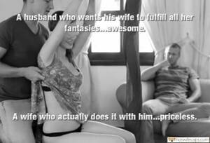 Blindfolded Wife Caption Porn - blindfolded wife tricked sex captions, memes and dirty quotes on HotwifeCaps