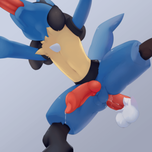 Lucario Threesome Porn - Lucario threesome [steel cat] : r/GayPokePorn