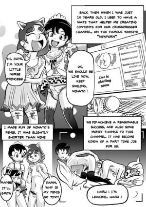 Female Crossdresser Porn - I Tried Female Hormones To Become A Crossdresser Idol 1 comic porn | HD Porn  Comics