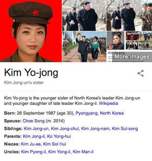 North Korea Traffic Ladies Porn - The top left image of Kim Yo-jong go to porn page