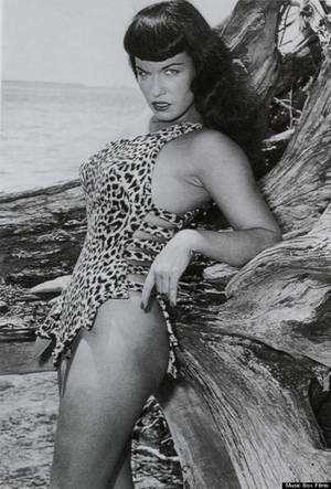 bettie page camera club nude - bettie