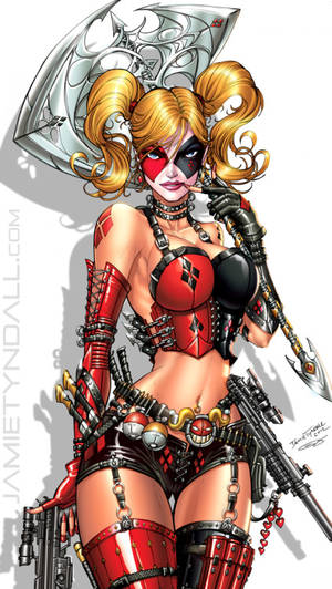 Deadpool And Harley Quinn Cartoon Porn - i want to be harley quinn for halloween. but i need a reason to even dress  up for halloween Harley Quinn + Deadpool Commission by *jamietyndall