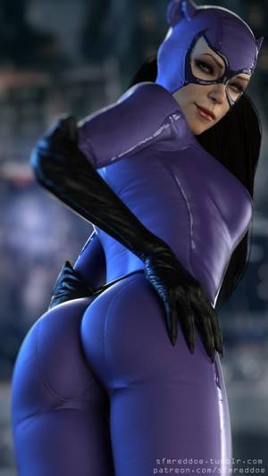 Catwoman Sfm Porn - Catwoman butt pose by RedDoe