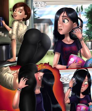 Helen Parr Porn Growth - Violet and Helen Parr Comic by Shad - Imgur Â· Adult ...