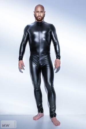 latex catsuit sex - Black Patent Leather Zipper Open Crotch Latex Catsuit Jumpsuit Pvc Catsuit  Faux Leather Wet Look For Men Erotic Costumes Catsuit - Teddies & Bodysuits  - AliExpress