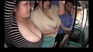 horny japanese bus - Fat japanese woman on the bus