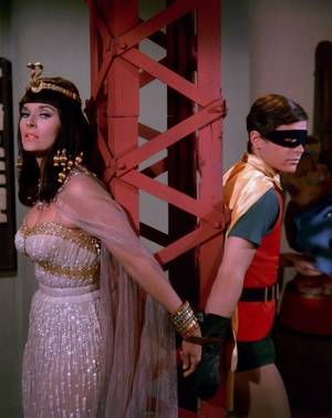 Batman Tv Porn - Batman (1966) -- Lee Merriweather as Lisa, kidnapped by King Tut.