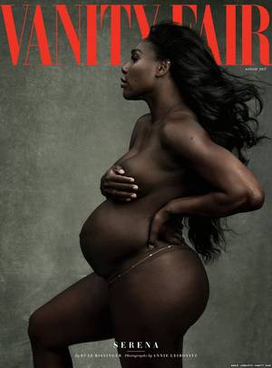 naked pregnant magazine - Serena Williams