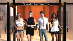 Community Porn Sex - Private Community Ren'Py Porn Sex Game v.0.1.9c Download for Windows,  MacOS, Linux, Android