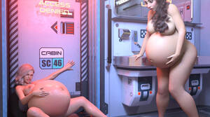 3d Pregnant Porn - Rule 34 - 2girls 3d areolae breasts female female only huge belly huge  breasts hyper belly hyper pregnancy icarusillustrations inflation nipples nude  pregnant ready to pop | 4877811