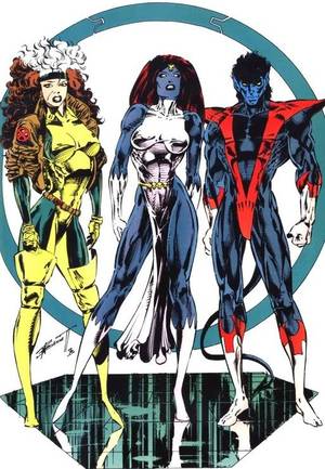 Nightcrawler X Men Real Mystique Porn - Rogue, Mystique, & Nightcrawler by Richard Bennett, Steve Moncuse and  Glunis Oliver